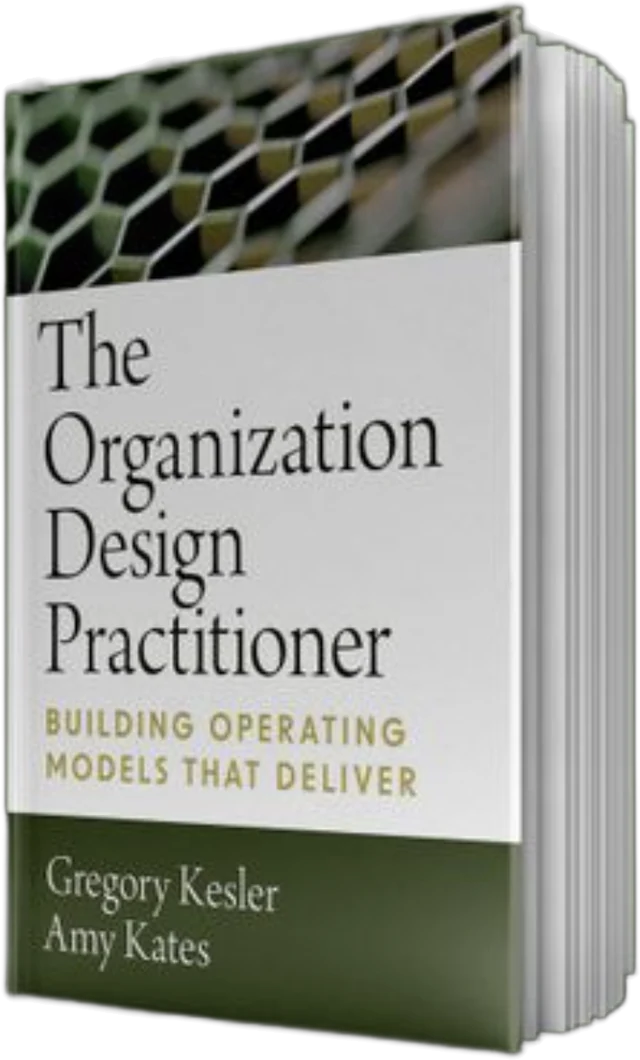 The Organization Design Practitioner: Building Operating Models That Deliver, by Gregory Kesler and Amy Kates